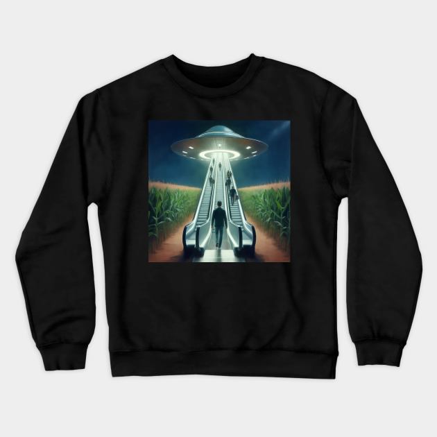 Leaving Crewneck Sweatshirt by k9-tee